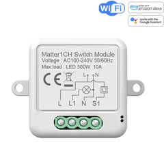 BOT Smart WiFi stikalo Matter SB14 z enim gumbom