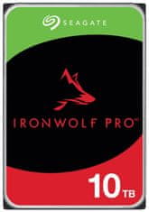 Seagate IronWolf Pro 10TB HDD / ST10000NT001 / Notranji 3,5" / 7200 vrt/min / SATA III / 256 MB