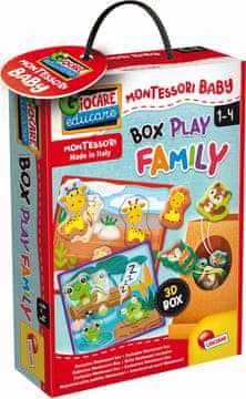 Lisciani Puzzle Box Play Family Puppies