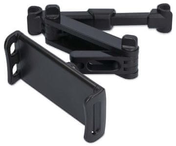 Nedis držalo za tablični računalnik v avtomobilu/ največja velikost 12,5"/ nastavljivo/ črno