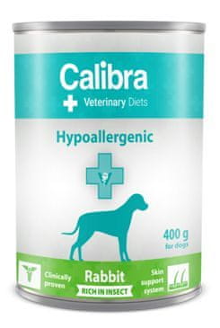 Calibra VD Dogkonz. Hypoallergenic Rabit&Insect 400g