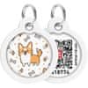 Corgi Žig QR WAUDOG 25mm