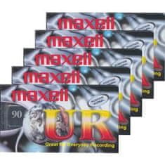 Maxell UR 90 avdio kaseta 5PK 124036