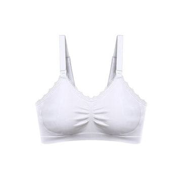 BABYONO Materinski modrček in modrček za nego v beli barvi. E70-75