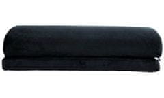 Arozzi Podstavek za noge Soft Fabric Velvet Black/ ergonomski podstavek za noge/ žametna črna