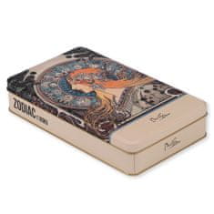 Notique Aljaževa škatlica Alfons Mucha - Zodiak, 24 × 14 × 4 cm