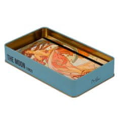 Notique Kositrna škatla Alfons Mucha - Luna, 24 × 14 × 4 cm