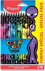 Maped barvice Color'Peps Monster 18 kosov