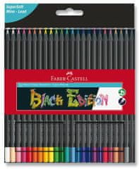 Faber-Castell črne barvice 24 kosov