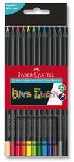 Faber-Castell Barvice Black Edition 12 kosov