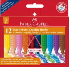 Faber-Castell plastične barvice Colour Grip Jumbo 12 kosov