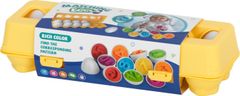 KIK Jajčna sestavljanka - barve in številke