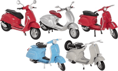 Welly Kovinski skuter Vespa 946 srebrn