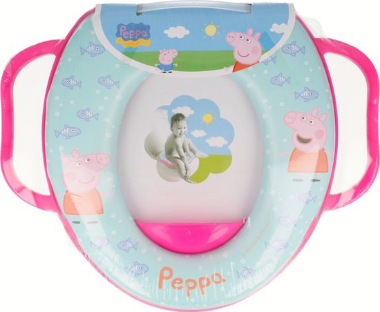 Stor Straniščni sedež za otroke Peppa Pig