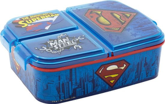 Stor Multi Snack Box Simbol Supermana