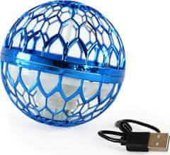 Mac Toys Bumerang žoga z LED modro barvo
