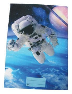 Reas-Pack Šolski zvezek 440 s 3D ovitkom Space