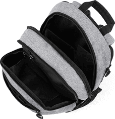 Oxybag Študentski nahrbtnik + kovček OXY Sport Grey Melange