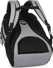 Oxybag Študentski nahrbtnik + kovček OXY Sport Grey Melange