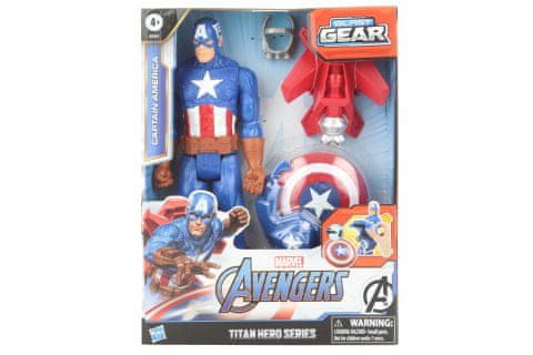 Avengers Figurica Captain America z dodatki power fx