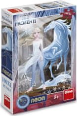 Dino FROZEN II 100XL neonska sestavljanka NOVO