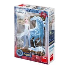 Dino FROZEN II 100XL neonska sestavljanka NOVO