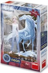 Dino FROZEN II 100XL neonska sestavljanka NOVO