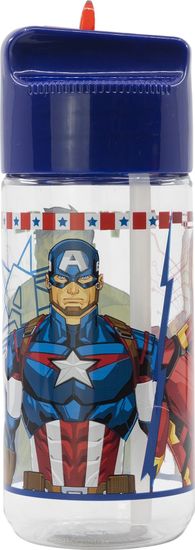 Stor Steklenica za pitje Tritan Avengers 430 ml