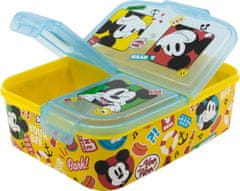 Stor Multi škatla za prigrizke Mickey Mouse