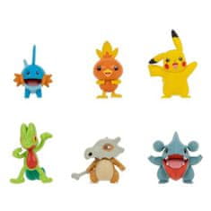 ORBICO Pokémon 6 figuric
