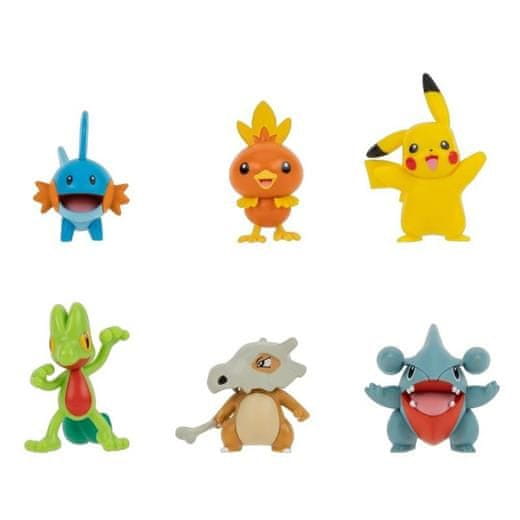 ORBICO Pokémon 6 figuric