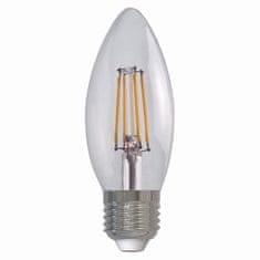 Duralamp LED sijalka svečka E27 4W toplo bela 470lm CRI>80 320°
