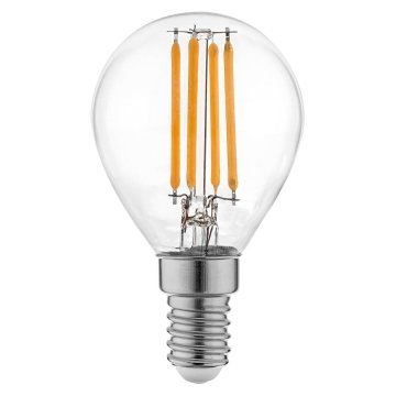 Duralamp LED sijalka klasika E14 4W toplo bela 470lm CRI>80 320°