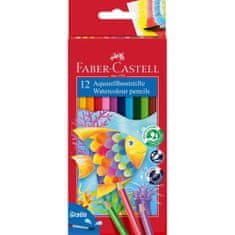 Faber-Castell Barvice akvarelne + čopič 1/12