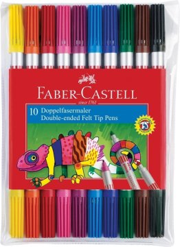 Faber-Castell Flomaster šolski dvostranski 1/10