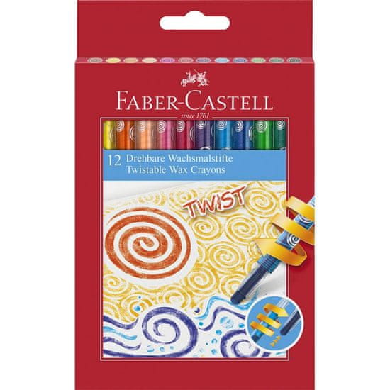 Faber-Castell Voščenke twist 1/12