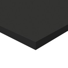 Vidaxl Dodatne police za omaro 8 kosov črne 60x30x1,5 cm iverna plošča