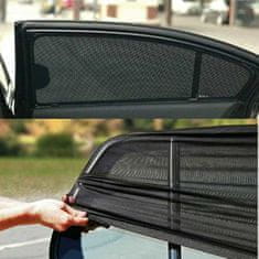 Netscroll 2x senčnik za avtomobilsko okno, senčilo za avto, zaščita avtomobilskih oken pred soncem in vročino, enostavna in hitra namestitev, univerzalna velikost, AutoShade
