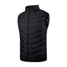 Mormark Grelni brezrokavnik, Ogrevan brezrokavnik, Nastavljiva temperatura, USB polnjenje (Uniseks, M) | FLAMEVEST 