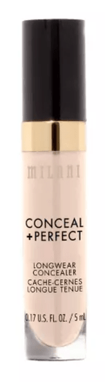 Milani Conceal + Perfect dolgo obstojen korektor, 100 Pure Ivory