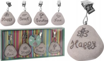 shumee Uteži za prt kamni 4 kos