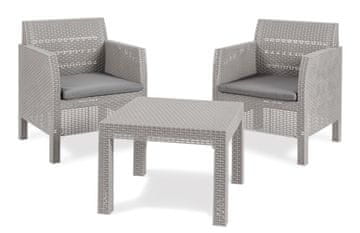 TOOMAX MATILDE 2 SEDEŽ komplet svetlo siva, 3 kom