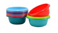 shumee Okrogla plastična kuhinjska posoda, univerzalna, zelena, 5,7 l