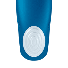 Satisfyer Double Whale Večnamenski vibrator Modra