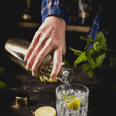 KLAUSBERG Cocktail Shaker, Gold-Color, Made of Stainless Steel