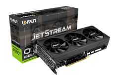 PALiT GeForce RTX 4060Ti Jetstream OC grafična kartica, 16 GB GDDR6