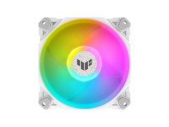 ASUS TUF Gaming TF120 RGB ventilator za ohišje, PWM, 120mm, bel