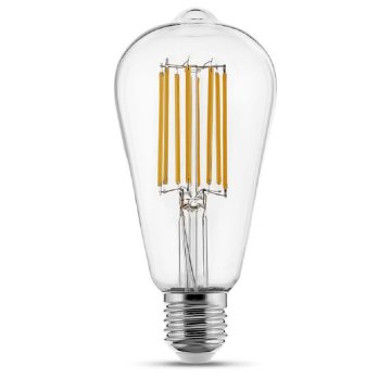 Duralamp LED sijalka kaplja E27 12W toplo bela 1521lm CRI>80 320°