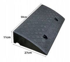 Korbi Rampni podvoz za avtomobile 11 cm - prehodni robnik za parkirišča