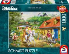 Schmidt Puzzle Bibi in Tina: Martinova kmetija 1000 kosov